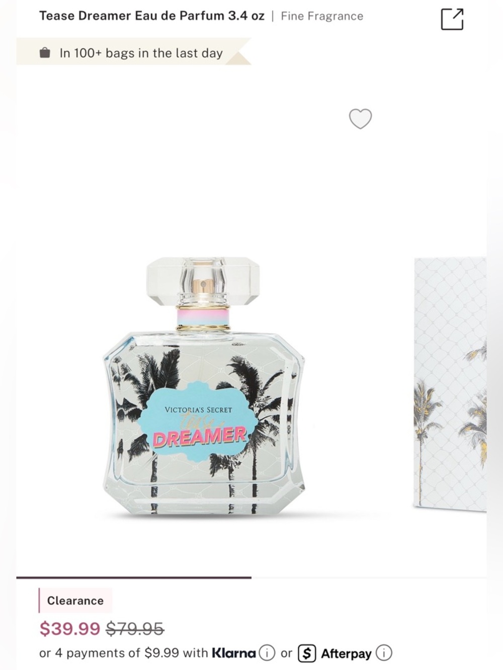 Victoria's Secret Dreamer Eau de Parfum – Pink & Light Blue Accents